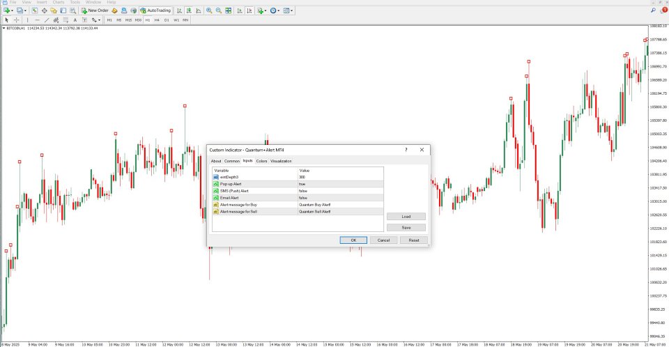Screenshot #5 Quantum with Alert Indicator MT4