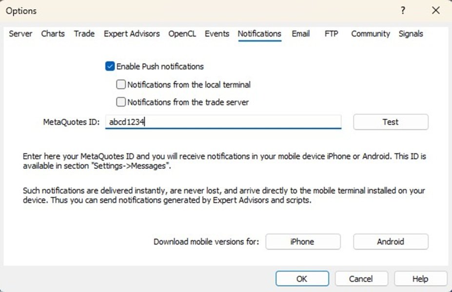 Imagens #1 Trade Notifications Rah