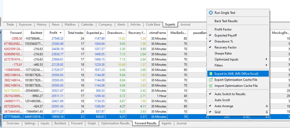 Screenshot #6 OPS Optimized Parameter Selector