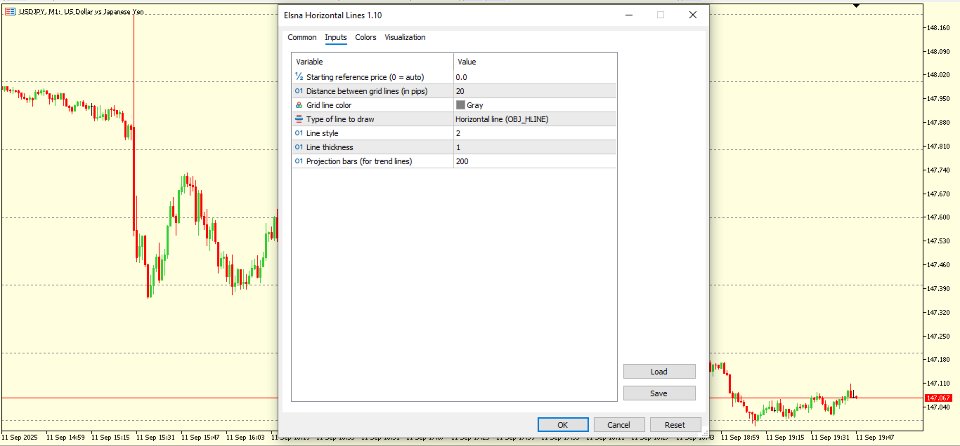 截图 #4 Elsna Horizontal Lines