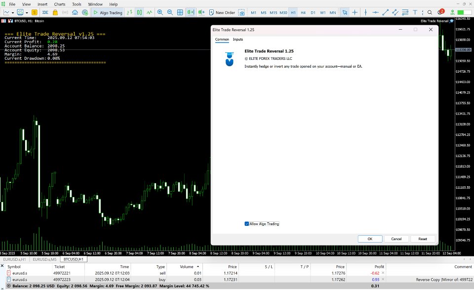Screenshot #3 Reverse Trader