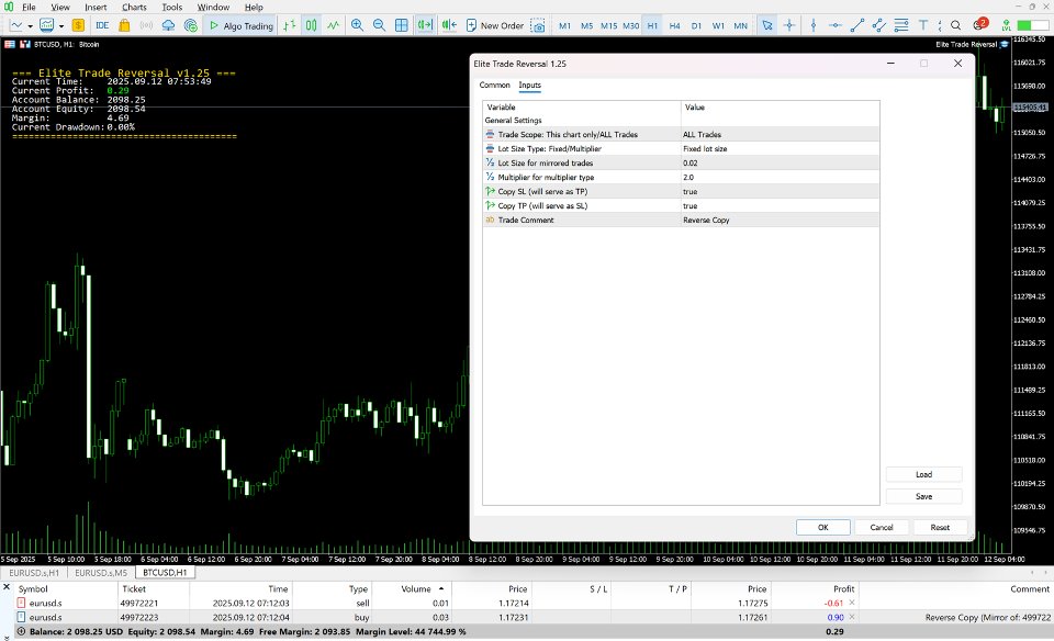 Screenshot #4 Reverse Trader