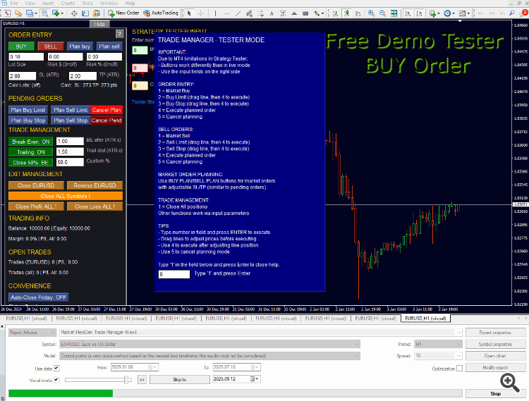 NextGen Trade Manager AI FREE DEMO