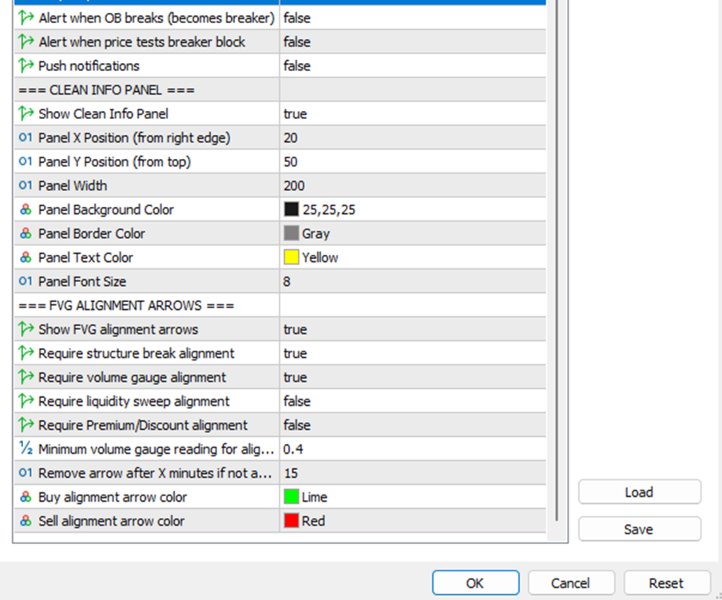 Screenshot #4 FVG OB Liquidity Volume MSS BOS