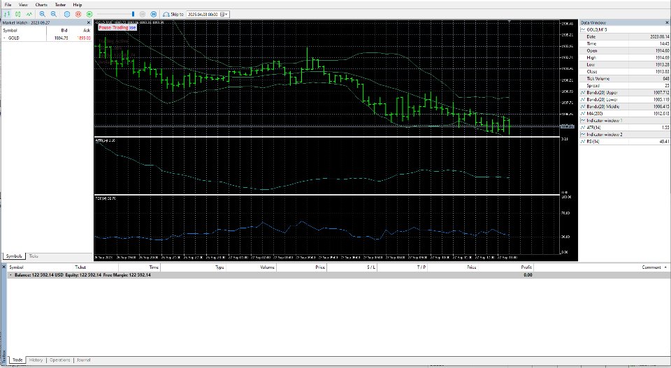 Captura de pantalla #1 Hedging Gridder