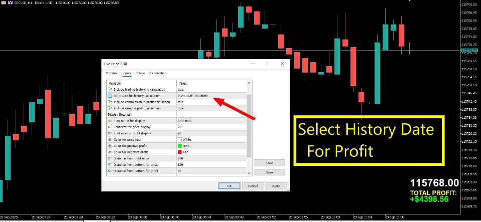 Снимок экрана #2 Live Price With PNL