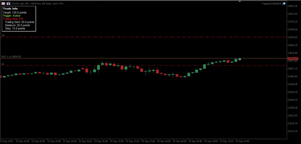 Ekran görüntüsü #3 Trigger Zone EA