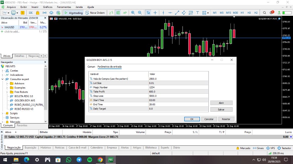 Screenshot #1 Golden Boy AVS