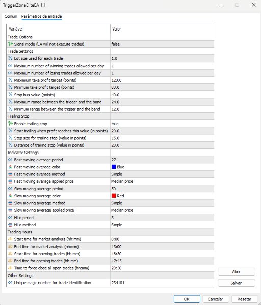Ekran görüntüsü #1 Trigger Zone EA