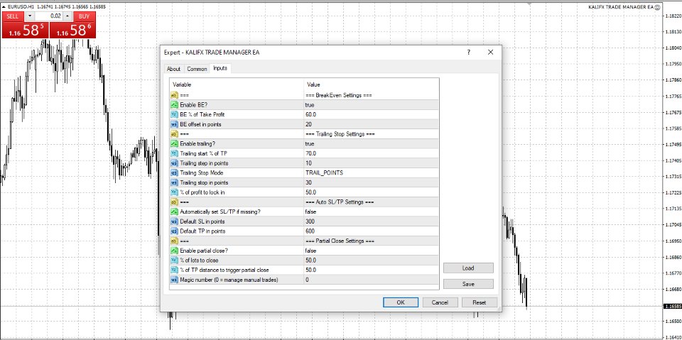Imagens #1 Kali FX Trade Manager