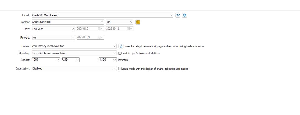 Screenshot #1 Crash 300 Machine
