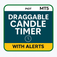 Draggable Candle Timer MT5