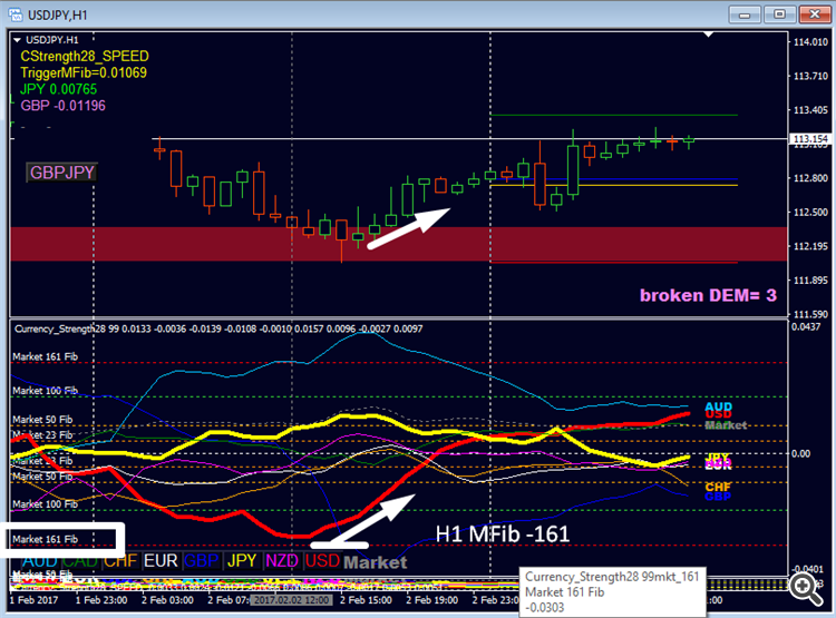 H1 on market fibonacci