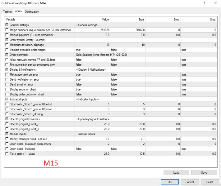 Screenshot #6 GOLD Scalping Ninja