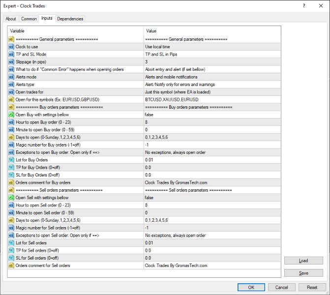 Screenshot #1 Clock Trades