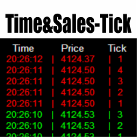 Time and Sales Tick Time and Sales Tick