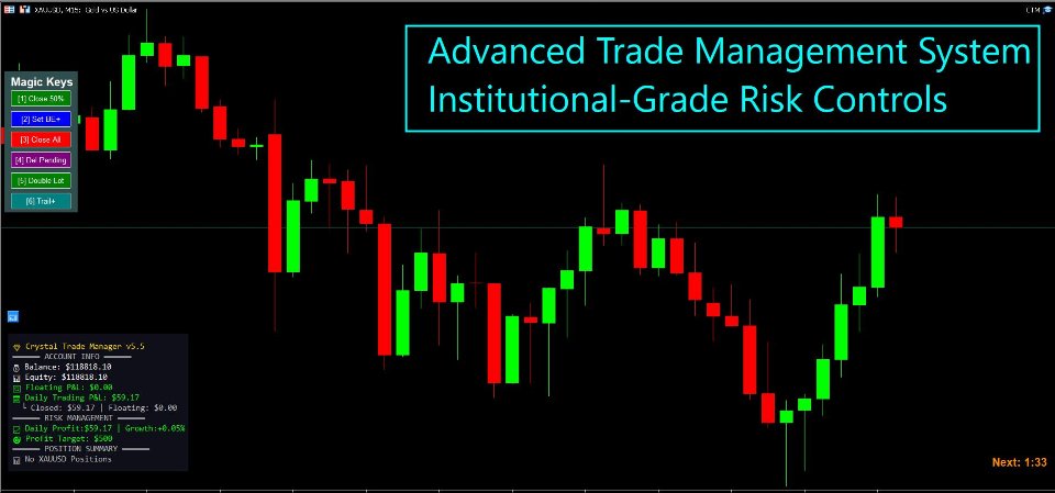 Снимок экрана #2 Crystal Trade Manager Pro