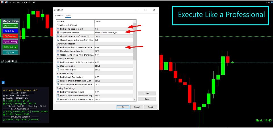Снимок экрана #4 Crystal Trade Manager Pro