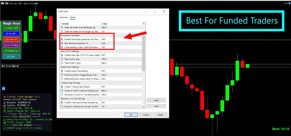 Снимок экрана #1 Crystal Trade Manager Pro