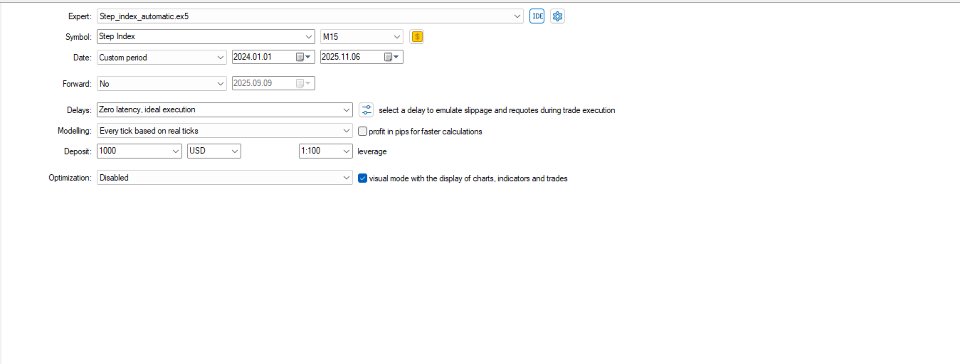 Screenshot #1 Step index Automatic