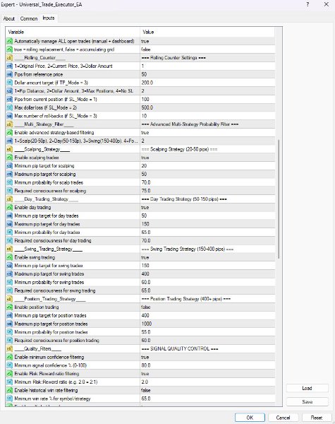 Screenshot #2 MACD Consensus Dashboard Trade Executor