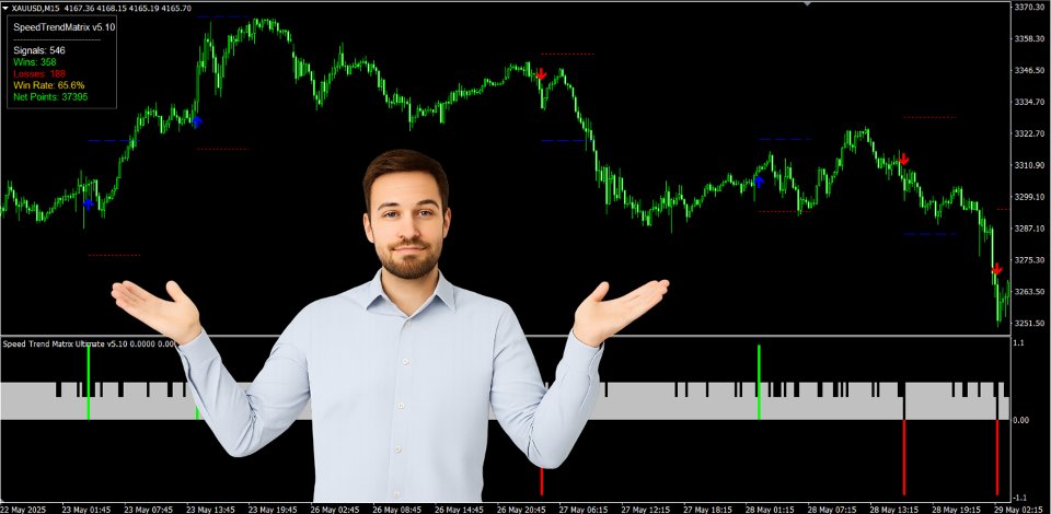 스크린샷 #4 Speed Trend Matrix Indicator