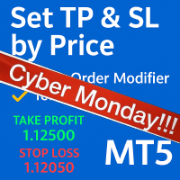 Set TP and SL by Price MT5