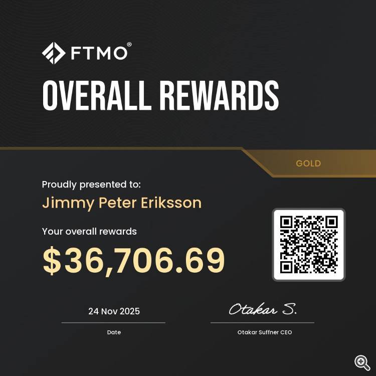 FTMO - Overall Rewards