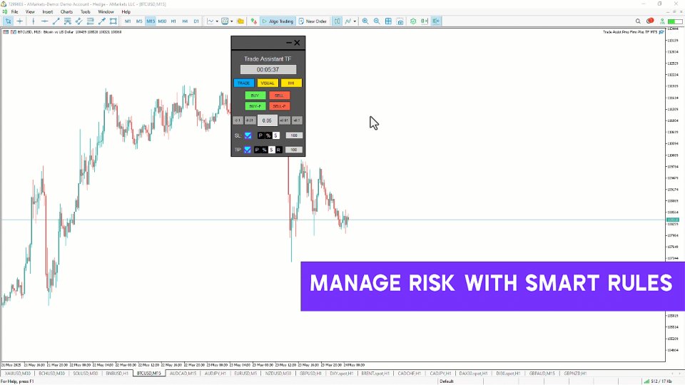 スクリーンショット #8 Trade Assist Prop Firm Plus TF Expert MT5