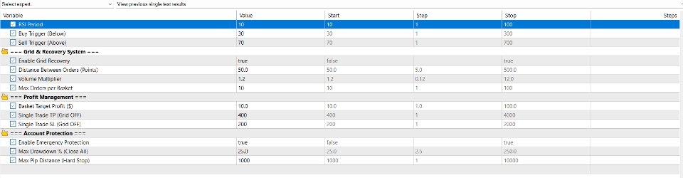 截图 #6 Gold RSI Hunter