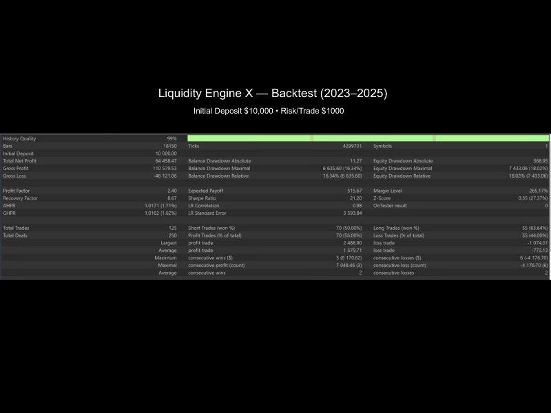 Screenshot #4 Liquidity Engine SMC ICT