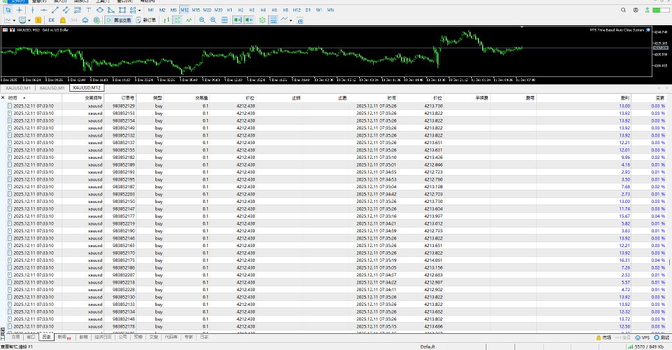 截图 #2 MT5 Time Based Auto Close System
