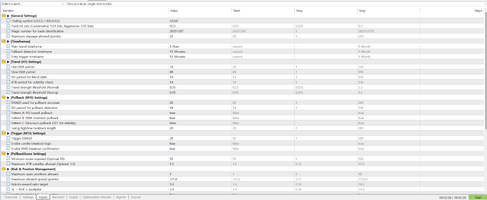 截图 #3 NEXA Gold Pullback System