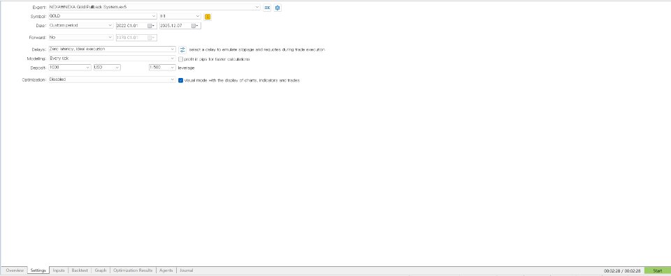 截图 #2 NEXA Gold Pullback System