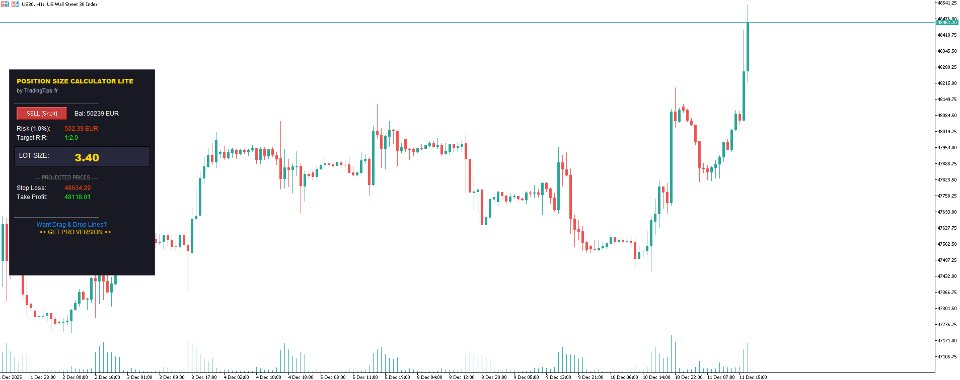 截图 #4 Position Size Calculator ATR