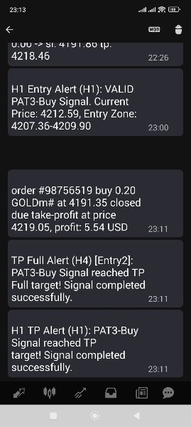 Screenshot #5 Price Action Gold Trader