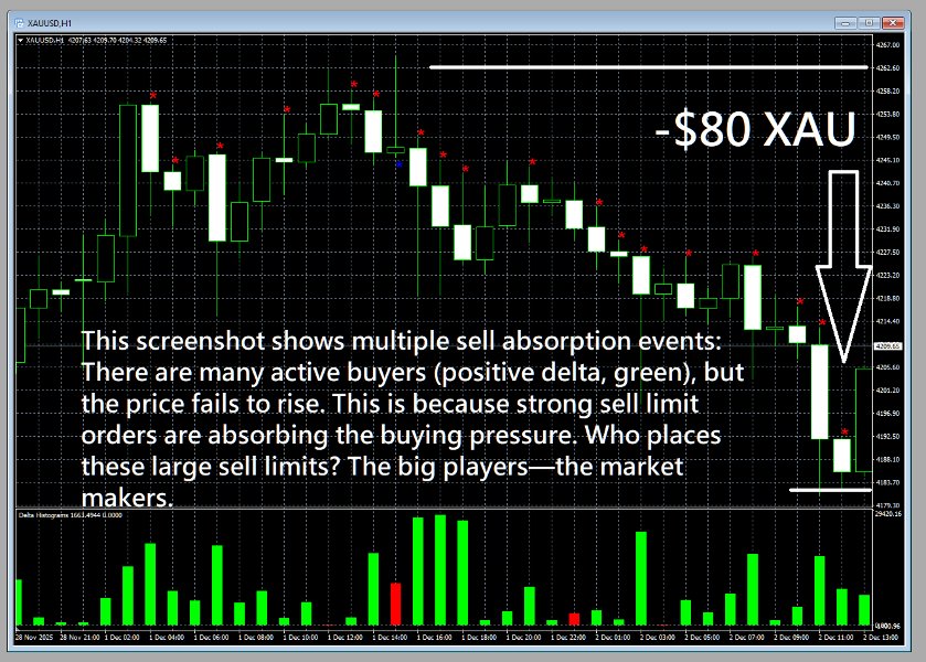 截图 #4 Orderflow Absorption MT5