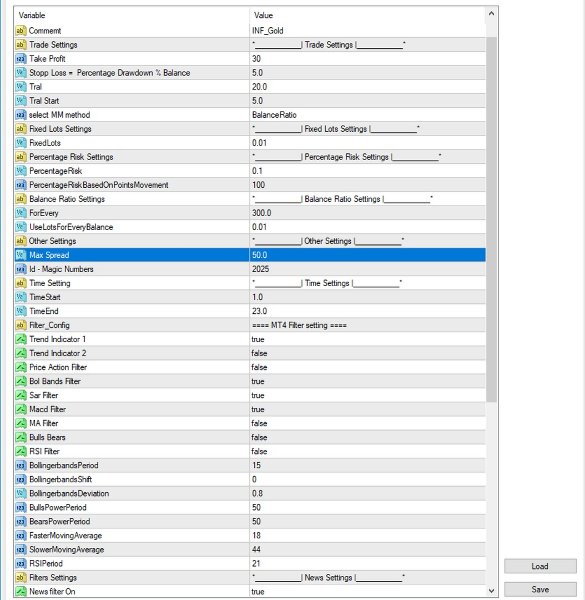 Ekran görüntüsü #2 Infinity Gold AI