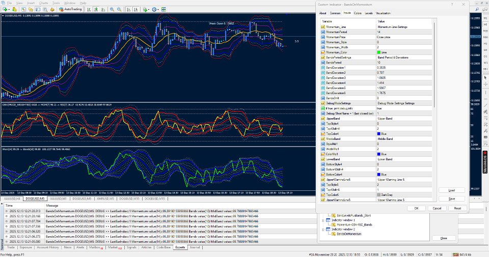 Screenshot #1 BandsOnMomentum