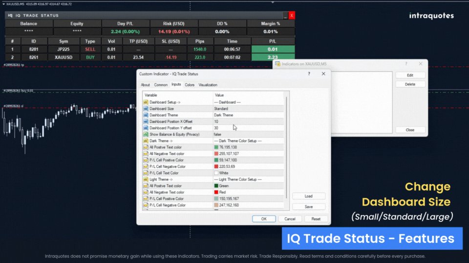 Screenshot #6 IQ Trade Status