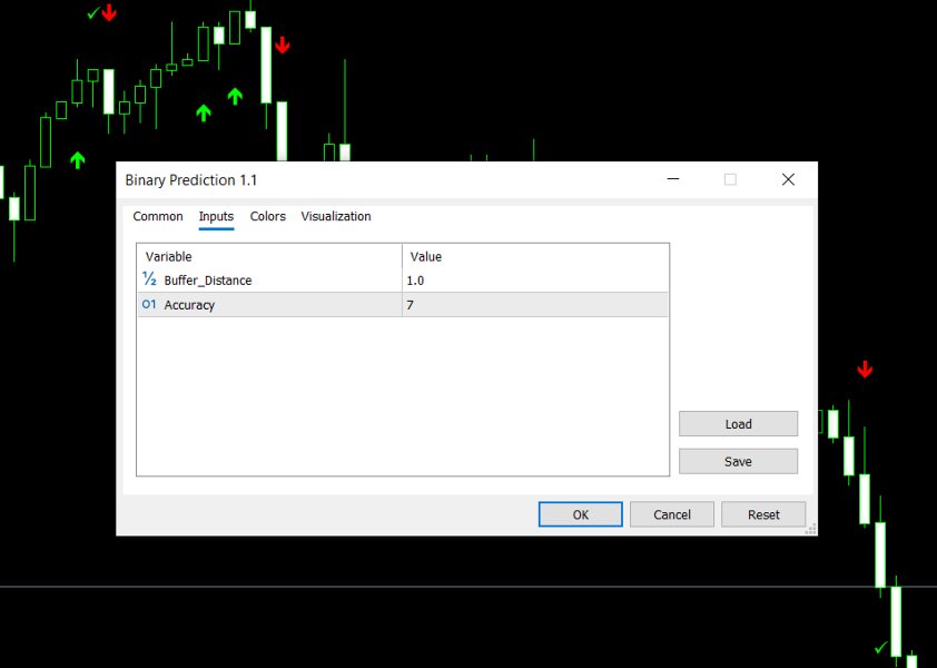 Screenshot #5 Binary Prediction