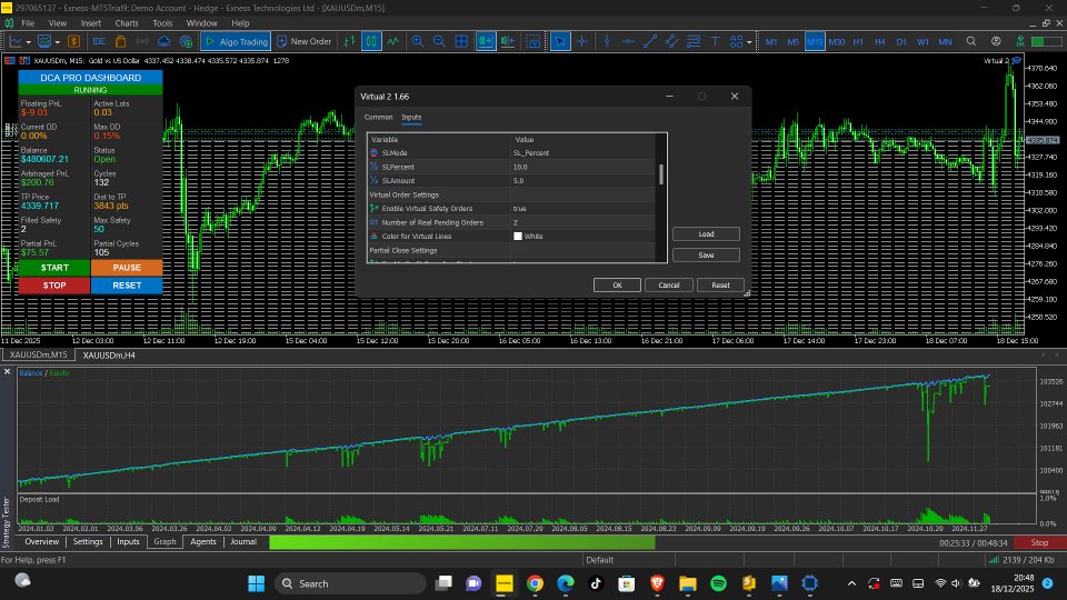 Screenshot #2 DCA System EA