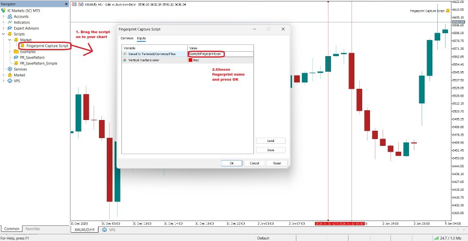 Screenshot #2 Fingerprint Pattern Recognition