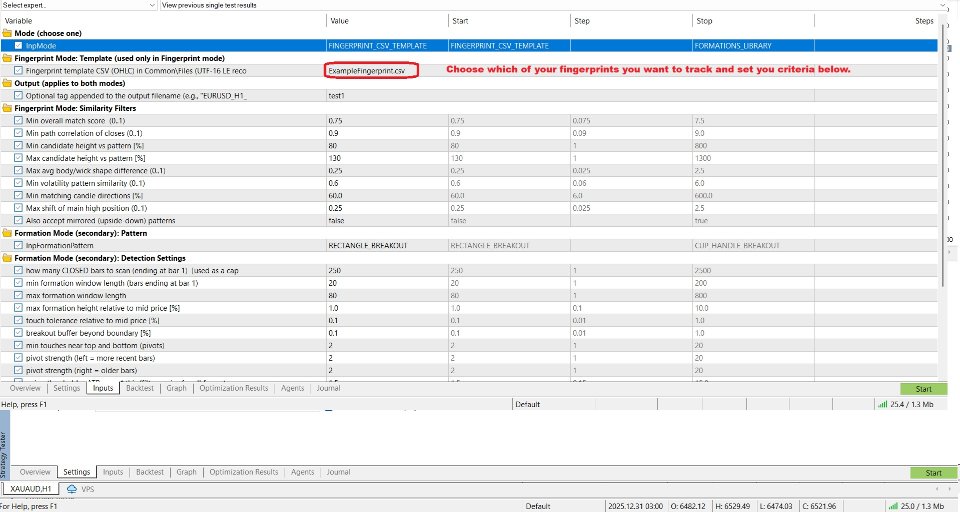 Screenshot #4 Fingerprint Pattern Recognition