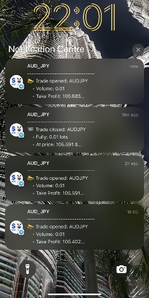 Screenshot #2 Telegram Trade Notify