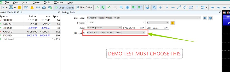 Screenshot #2 OrderFlow Bubbles Pro