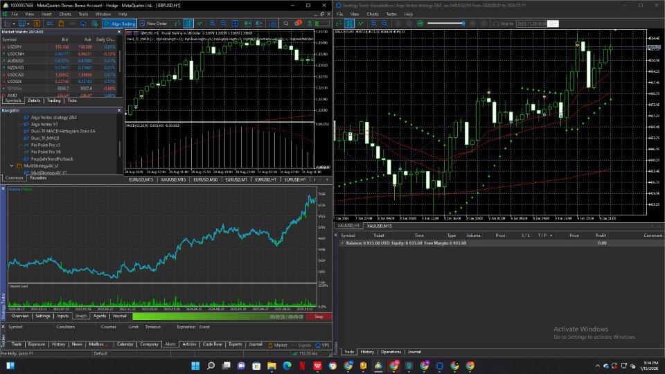 Screenshot #1 Trend Execution Engine