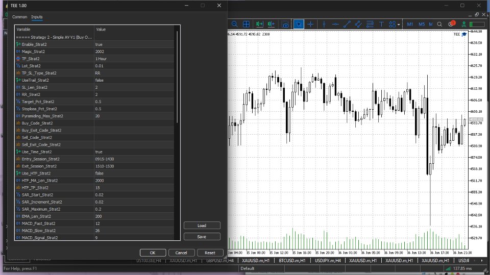 Screenshot #3 Trend Execution Engine