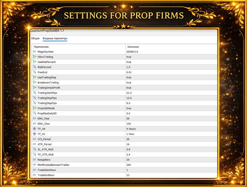 Screenshot #4 QuantumPropGoldEA