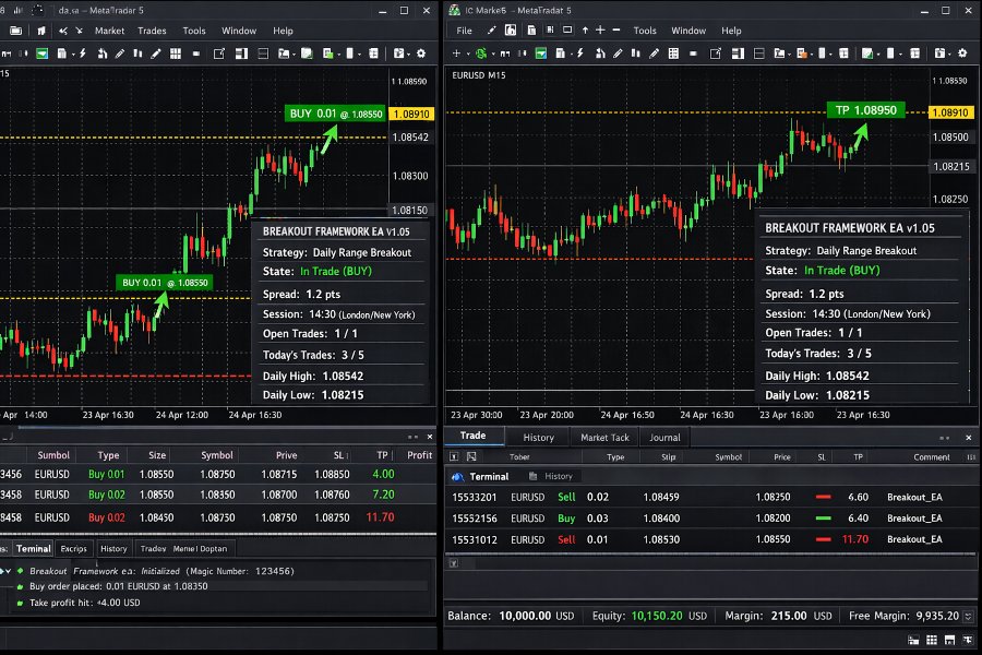 Screenshot #1 Breakout Execution Engine